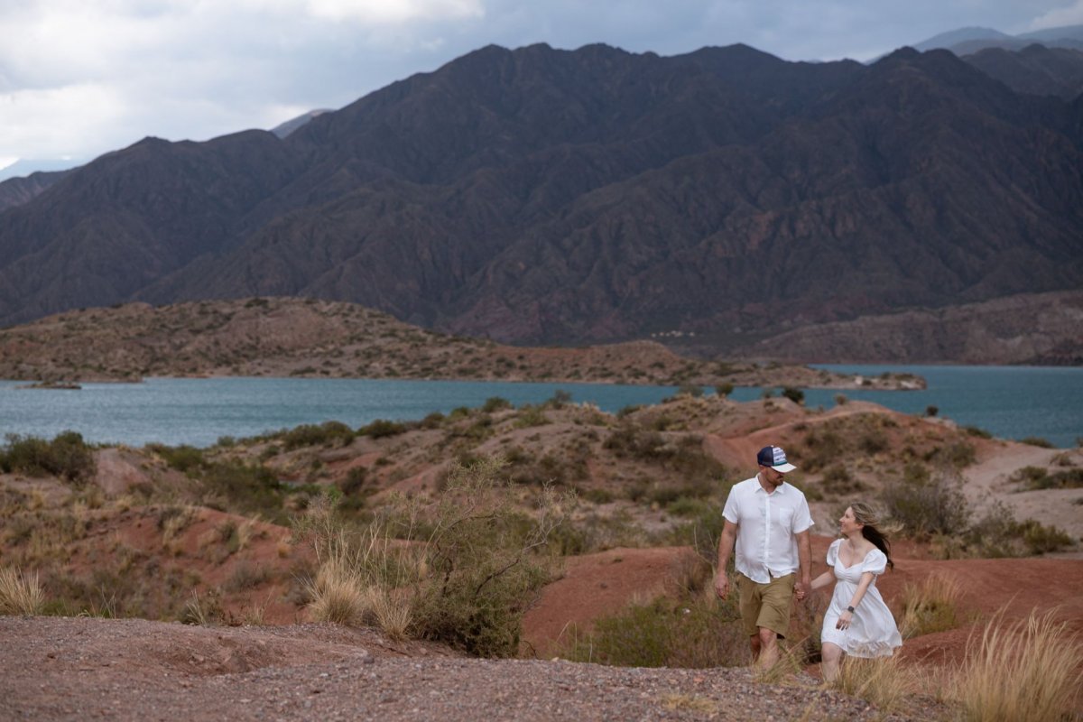 lago Los Reyunos turquesa San Rafael Mendoza